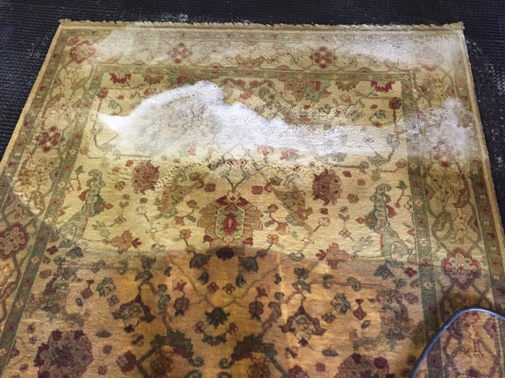 Our Rug Cleaning, Wrapping + Repair Process Luv Ur Rugs Rug Cleaning IMG 1492